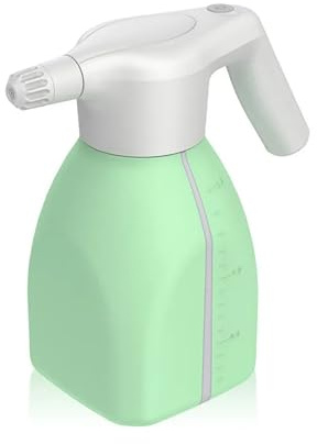 Rociador de jardín eléctrico de 1,5 l, regadera automática for Plantas, Botella rociadora de jardín for regadera de jardinería Mejora Ambiental(Groen)