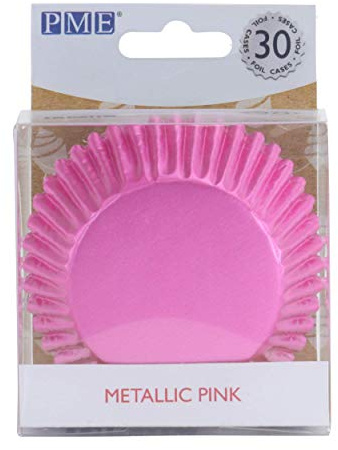 PME - Pirottini di Carta per Cupcake e Muffin - Rosa, 30 Unità