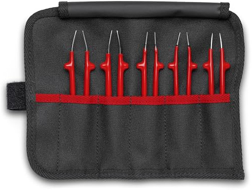 KNIPEX Universalpinzetten-Set isoliert 5-teilig 90 mm, 92 00 04
