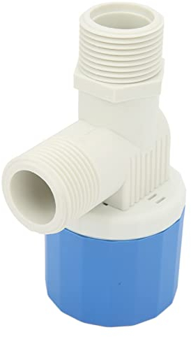 Dioche Automatisches Schwimmerventil Solarwarmwasserbereiter Wasserstandsregelventil Wasserturm Tank Schwimmerventil Schalter Innen Typ Nylon (1/2in)