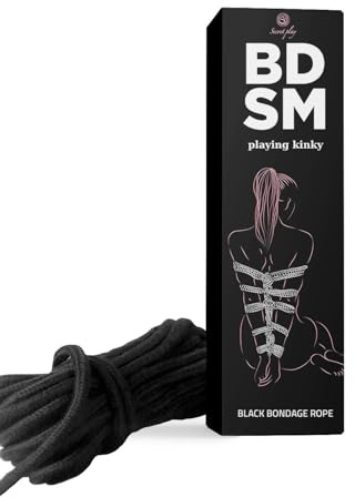 SECRETPLAY CUERDA BONDAGE NEGRA - BDSM COLLECTION