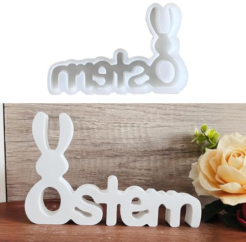 Silikonformen Gießformen Ostern, Silikonform Ostern Silikonform Hase Gips Zum Gießen Ostern Silikonformen Hase Gießform Ostern Giessform Silikon Ostern Silikonform Frühling für Handwerk