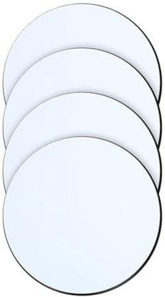 Diheohg 4 Stück Magnetische Lüftungsabdeckungen, 6,5, Runde Lüftungsabdeckungen, Lüftungsabdeckungen für Zuhause, Boden, Wand, Decke, Wohnmobil, Luftregister, Zuhause