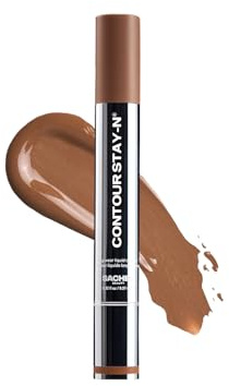 Sacheu Liquid Contour STAY-N Long Wear Bronzer Cream Contour Makeup — Long Lasting, Blendable, & Lightweight Formula — Vegan & Cruelty-free, Giving Drama