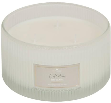 Atmosphera - Bougie parfumée albie 635g pot verre thé