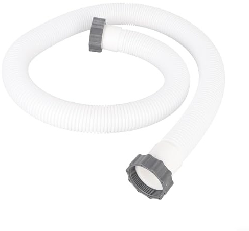Cloudpower Poolschlauch für Intex 29060E, Poolfilter Ersatzschlauch mit Muttern Schwimmbad Ersatzschlauch 59 Zoll lang für Ø 38mm Pool(1)