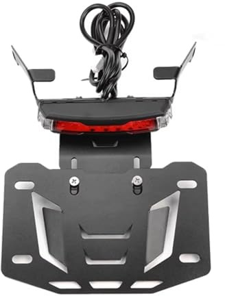matrícula de Motocicleta para Sportster S 1250 con Luz LED De Señal Soporte Placa De Matrícula De Motocicleta Marco para Matrícula para Guardabarros para Fender Eliminator