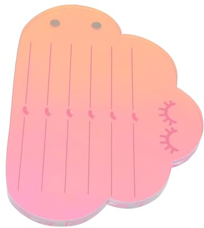 DEARMAMY Hårnålsverktyg För Lösögonfransar Fransremsa Fack Fransförlängningstillbehör Självhäftande Pallhållare För Lösögonfransar Pallhållare För Lösögonfransförlängning Franshållare