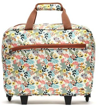 MISAKO Atsu maletín con Ruedas Estampado Mujer - Atsu Multicolor 32x42x15cm