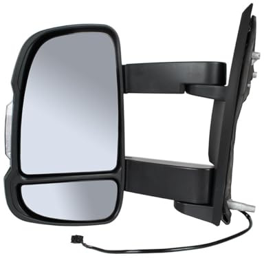 Außenspiegel Links, Langer Arm, mit Blinker, Mechanisch, für Fiat Ducato, Citroen Jumper, Peugeot Boxer ab 2006