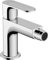 hansgrohe Rebris S Mezclador monomando de bidé con vaciador automático metálico, cromo, 72212000