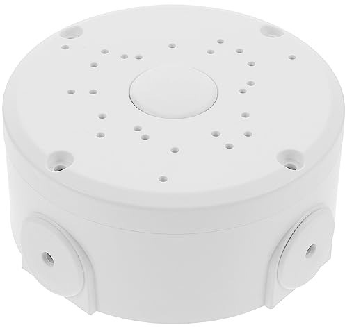 HOMSFOU Boîte De Jonction Étanche pour Caméra Boîtier Extérieur pour Connexion Électrique Et Câble Protection De Rallonge 4.72 X 4.72 X 2.05 in 1 Pièce