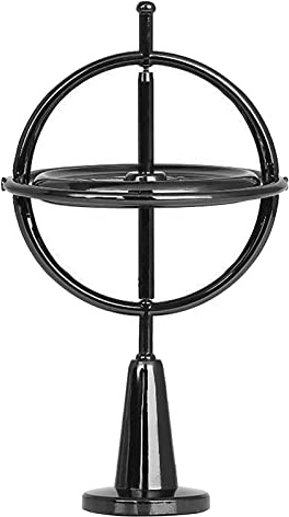 # Metall-Anti-Drehtisch-Physik-Spielzeug, buntes Geschenk für Jungen und Mädchen (B, One Size)