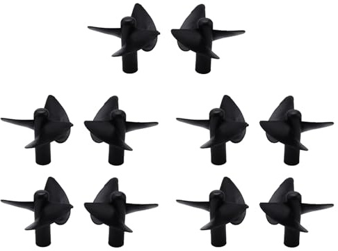 Tyatocepy RC Boot Teile Propeller Set für 2011-5 Angel Werkzeug Köder Boot Fisch Finder Schiff Steil Positiv & Reverse Propeller,10 Stücke