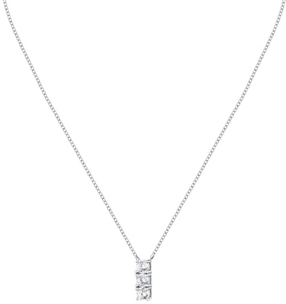 Morellato Collana Donna in Argento 925‰ riciclato, Tennis, Collezione TESORI - SAIW240