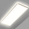 Deckenlampe, Led Deckenleuchte Dimmbar mit Fernbedienung, 24W 2500LM 3000K - 6500K, Flach Lang Lampe Decke Led Panel Rechteckige Leuchten für Badezimmer Wohnzimmer küche Büro, Backlight 58x20x2,5 cm