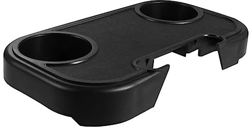 SHOWERORO Bandeja Fácil Plástico Bebidas para Negro de Portátil Soporte de Montar para Silla de Descanso Adecuado para Actividades al Aire Libre