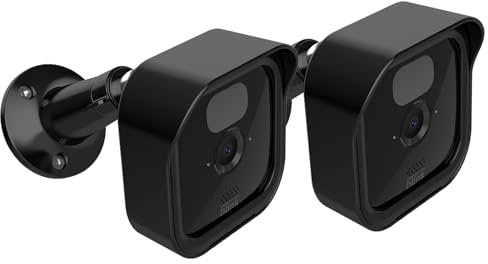 Outdoor Camera Mount, 360° Adjustable Outdoor Indoor Protective Cover Case Housing Mount Holder Stand Bracket Socket Accessories Compatible wiath Blink Camera System,2 Pack