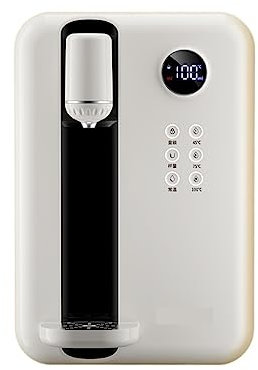 Dispensador instantáneo de agua caliente Máquina De Beber Directa For El Hogar Lista For Beber Montada En La Pared Purificador De Agua Inteligente Dispensador De Agua Fría Y Caliente 220(Bianco)