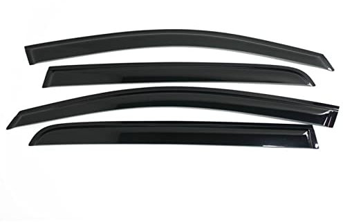 dzstnbhd Regenabweiser Windabweiser Seitenfensterabweiser Für VW Für Golf 5 V Mk5 Tdi GTI R32 2004 2005 2006 2007 2008 Visier Wetterschutz Sonnenschutz Tür