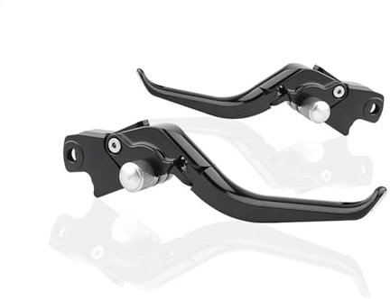 FSMAQNHG Kupplungshebel Motorrad-Zubehörteil, Zusammenklappbar, CNC-Bremskupplungshebel, Verstellbarer Griff Für HP2 Enduro 2005–2008(Silber)
