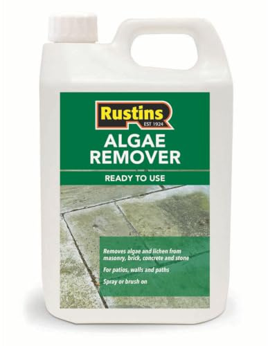 Rustins Algae Remover Ready to Use Solution for Masonry Brick Concrete 4L