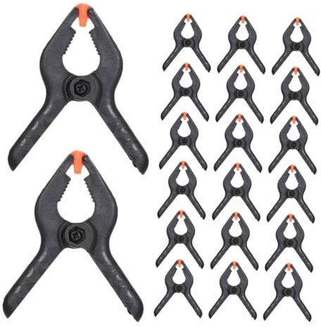 UTHCLO Set Di 20 Morsetti A Molla Per Morsetti Per Mini Clip Resistenti Per Appendere Resistenti Per Artigianato Clip A Molla In Plastica