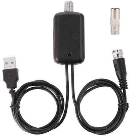 Nicoone Amplificatore dell'antenna,Amplificatore di antenne TV per interni con segnale HD da 25 dB,Amplificatore di segnale antenna HD,Antenna per amplificatore TV da interni