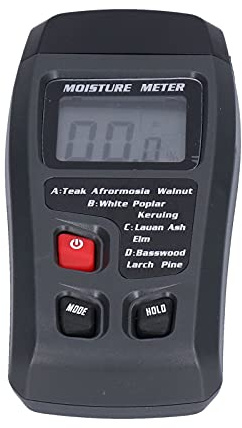 Igrometro Digitale Per Legno, Piccolo Errore Portatile Misurazione Più Accurata Display LCD HD Misuratore di Umidità del Legno Per Misurazione Dell'umidità della Carta Per Legna da Ardere