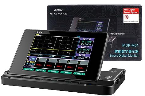 TOOLSAVING Fuente de alimentación variable DC MDP-M01 Mini digital programable ajustable Lineal de Laboratorio Potencia DC-DC CV CC Salida 90W 30V 5A Módulo medidor