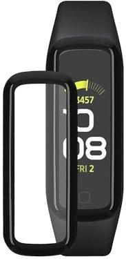 kwmobile 2X Protection écran Compatible avec Samsung Galaxy Fit 2 Film écran - Set de Film Plastique Transparent pour Fitness Tracker