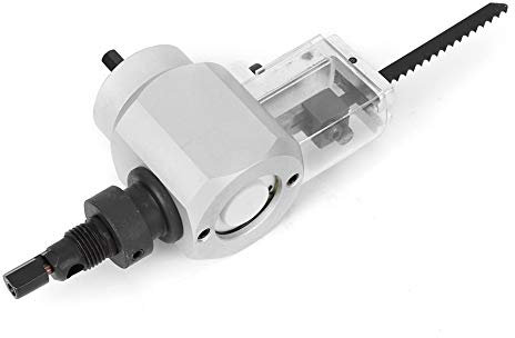 Double Head Metal Cutter Sheet Nibbler Drill Attachment Electric Wood Saw for Car Repair and Maintenance with Wrench