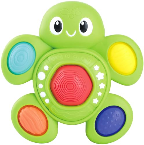 PLAY Musik Schildkröte Baby Musikspielzeug Spielzeug mit Licht und Sound +6M