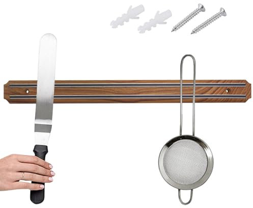 Messerband magnetisch - Küchenutensilienhalter | Wandhalterung für Küchenmesser, magnetische Schneidehalter für Kühlschrank oder Küchenwand