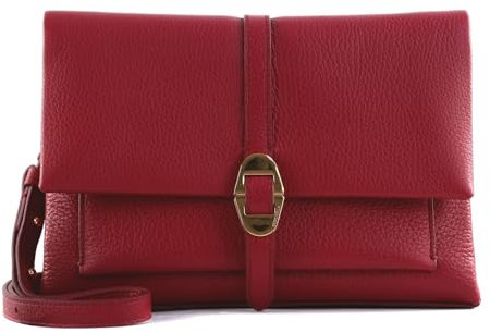 Coccinelle Dorian Handbag Grained Leather Sangria