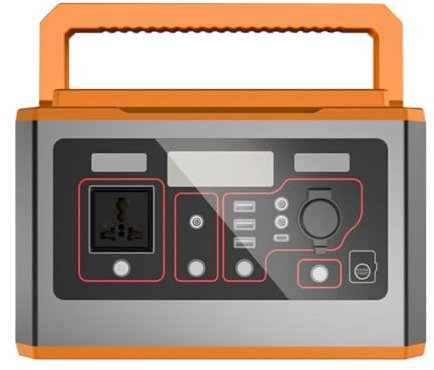 HTDRE Centrale électrique Portable 43 200 mAh, générateur d'extérieur, Batterie au Lithium Mobile, banques d'alimentation pour Camping