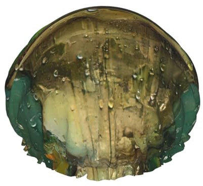 Frosch und Regen Duschhaube, wiederverwendbar, große Duschhaube, Herren, schnelltrocknend, Haarpflege, lang, kurz, Kinderbad