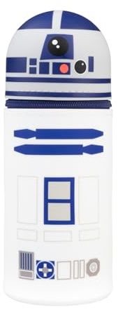 Grupo Erik Star Wars R2-D2 Federmäppchen Mäppchen Merch | Federmappe Stift Etui Schule 1 Fach - Federtasche Mädchen und Jungen Schlampermäppchen Geschenke zur Einschulung