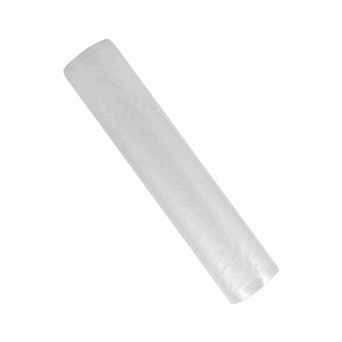 Tbest Sacchetti di Sigillatura a Vuoto Alimentare con una Costruzione Multistrato Unica per Freschezza Prolungata, 4 Dimensioni - Ideale per la a Casa in a Casa (25x500 cm)
