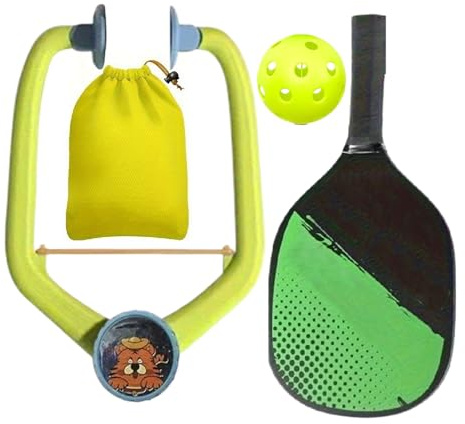 Yidueace Jeu de de Porte - Entraîneur pour Pratique en Solo - Set Portable Équipement Réglable pour Intérieur Extérieur Jardin Fête