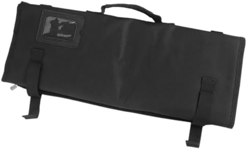 jojofuny Paquet de Rangement pour Couteaux de Chef Étanche en Tissu Oxford Paquet à Dos Portable avec Bandoulière Réglable Grosse Capacité pour Ustensiles Cuisine Camping et Activités