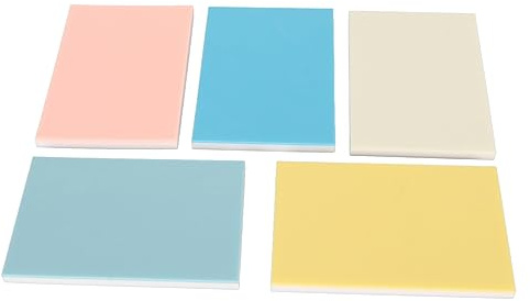 Haofy Blocchi Colorati per Intaglio Timbri Materiale Morbido 5 Pezzi Facili da Usare per la Stampa Artigianale, Blocchi per Intaglio Colori Assortiti per Timbri, Ideali per Scrapbooking e Cartoline