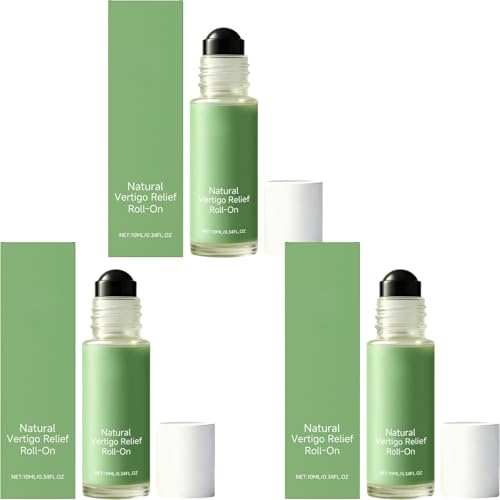 Olio essenziale roll-on confortante per viaggi e momenti di affaticamento - Adatto per auto, mare e lunghi viaggi, roller delicato per tempie e dietro le orecchie, cura quotidiana portatile (3 pezzi)