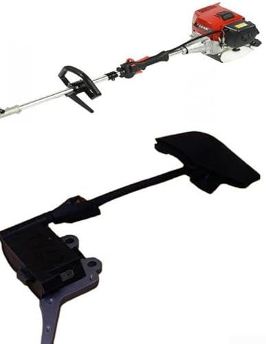 Transformador de alto voltaje, TJ53E TJ45E Cortacésped Bobina de encendido Cortador de cepillo de alta tensión, alto voltaje, rendimiento mejorado del motor (B)
