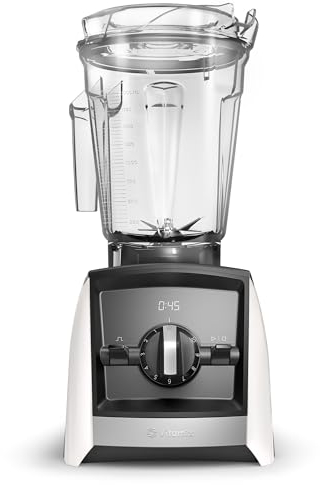 Vitamix A2300 Ascent Series Smart Blender, Professional-Grade, 64 oz. Low-Profile Container, White