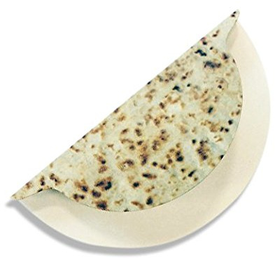 SDG PZ 100 Vassoio Porta PIADINA COLORATO Formato Medio in CARTONCINO da ASPORTO per Alimenti Paper 1/4 SPICCHIO di PIADA Take Away Alto CM 15 Largo CM 30
