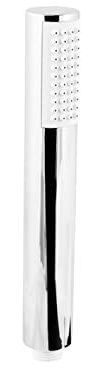 Cornat Handbrause Alzano - 60 x 32 mm Kopf-Größe - verchromt - 1 Strahlart - Anti-Kalk & Wasserspareinsatz / Brausekopf für Dusche & Badewanne / ECO-Duschbrause / TECB3400
