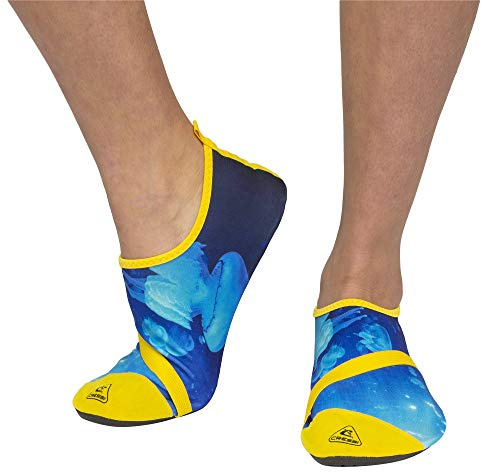 Cressi Aqua strumpor dam, unisex vattenskor för vattensport, simning, pool, strandpromenad