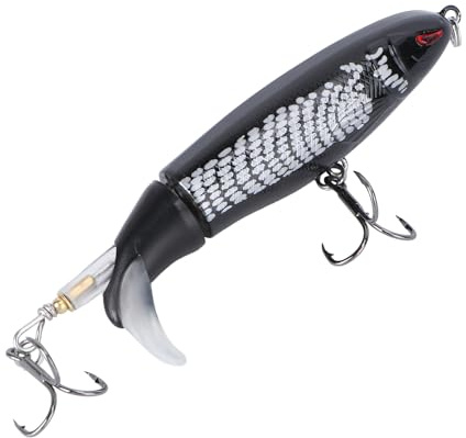 13g 10cm Kunststoff Bemalt Köder Angeln Köder Realistische Bionische Propeller Für Tiefe Casting Fisch
