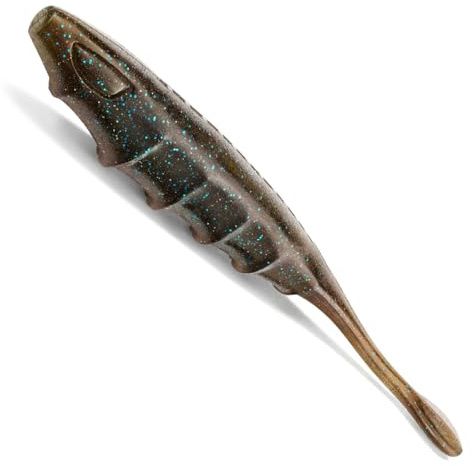 Nays NDL Gummifisch - Gummiköder, Softbaits zum Angeln auf Raubfische, Kunstköder, Gummifische zum Jiggen, Angelköder, Farbe:C-02, Länge/Packungsinhalt:8.9cm / 9 Stück